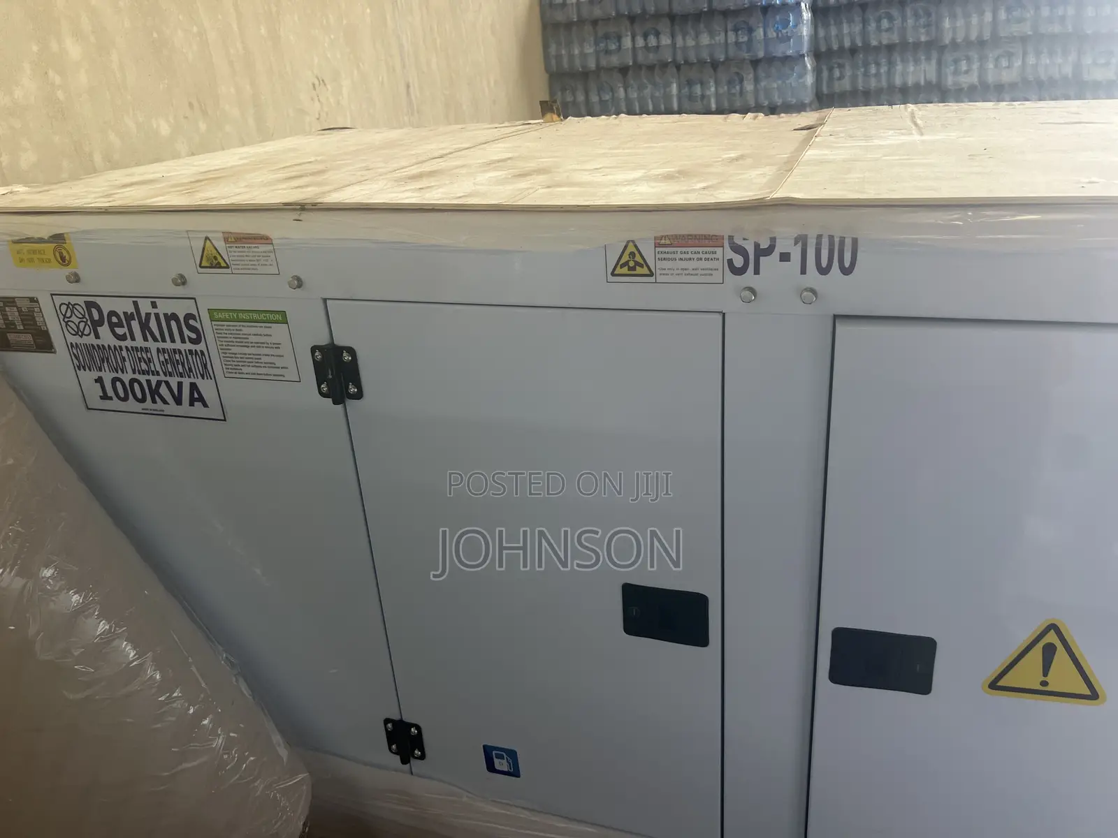 This Is Brand New 100kva Perkins Soundproof Generator  Copper