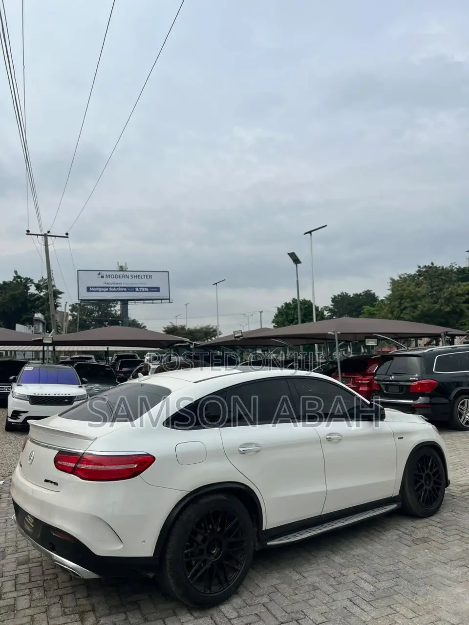 Mercedes-Benz GLE-Class 2016 White