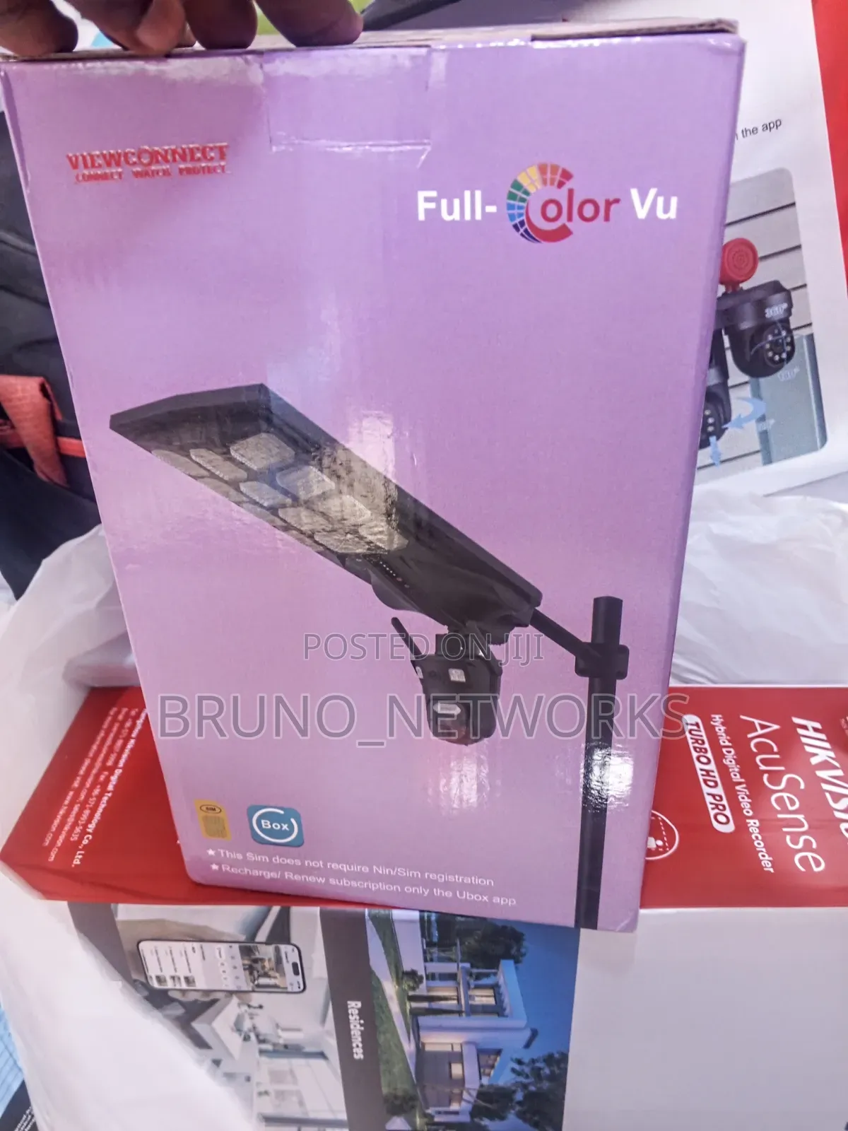 Solar Street Light Camera |High Brightness Smart Outdoor Security CCTV