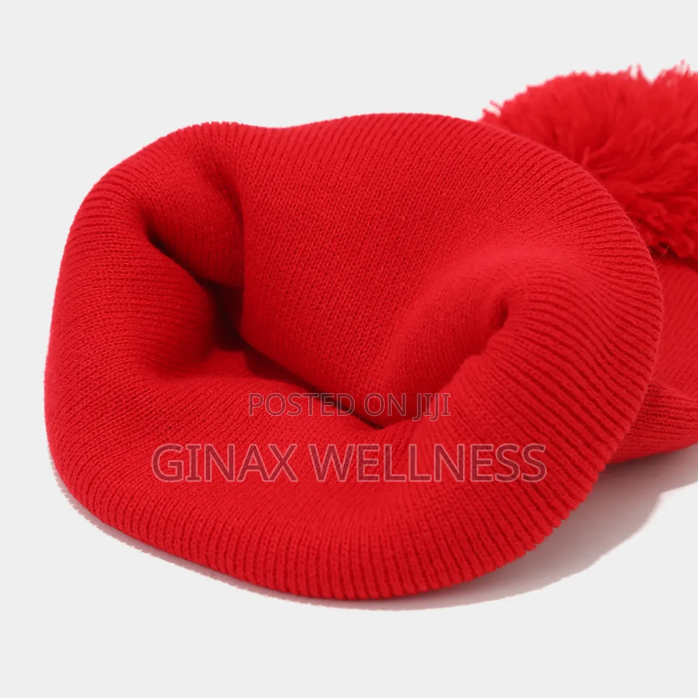 Christmas Baby and Kids Knitted Beanie Hats With Pom Pom Design