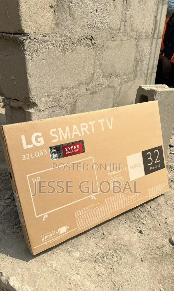 LG 32-Inch Smart TV With Modern Design