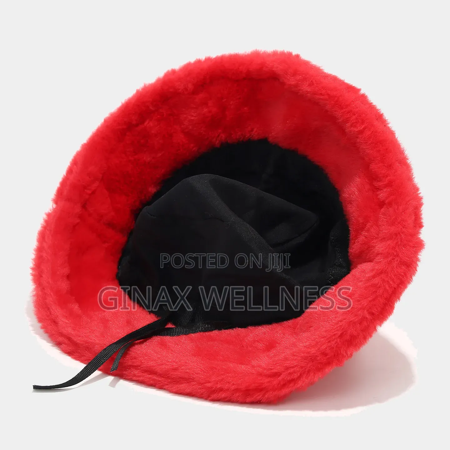 Christmas Fluffy Bucket Hats for Ladies – Santa Claus Festive Cap