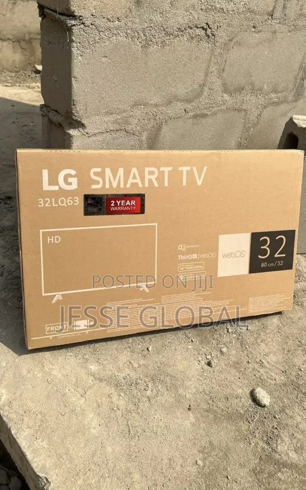 LG 32-Inch Smart TV With Sleek Appearance