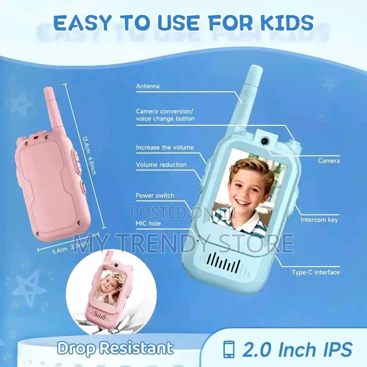 2 in 1 Kids Walkie Talkie