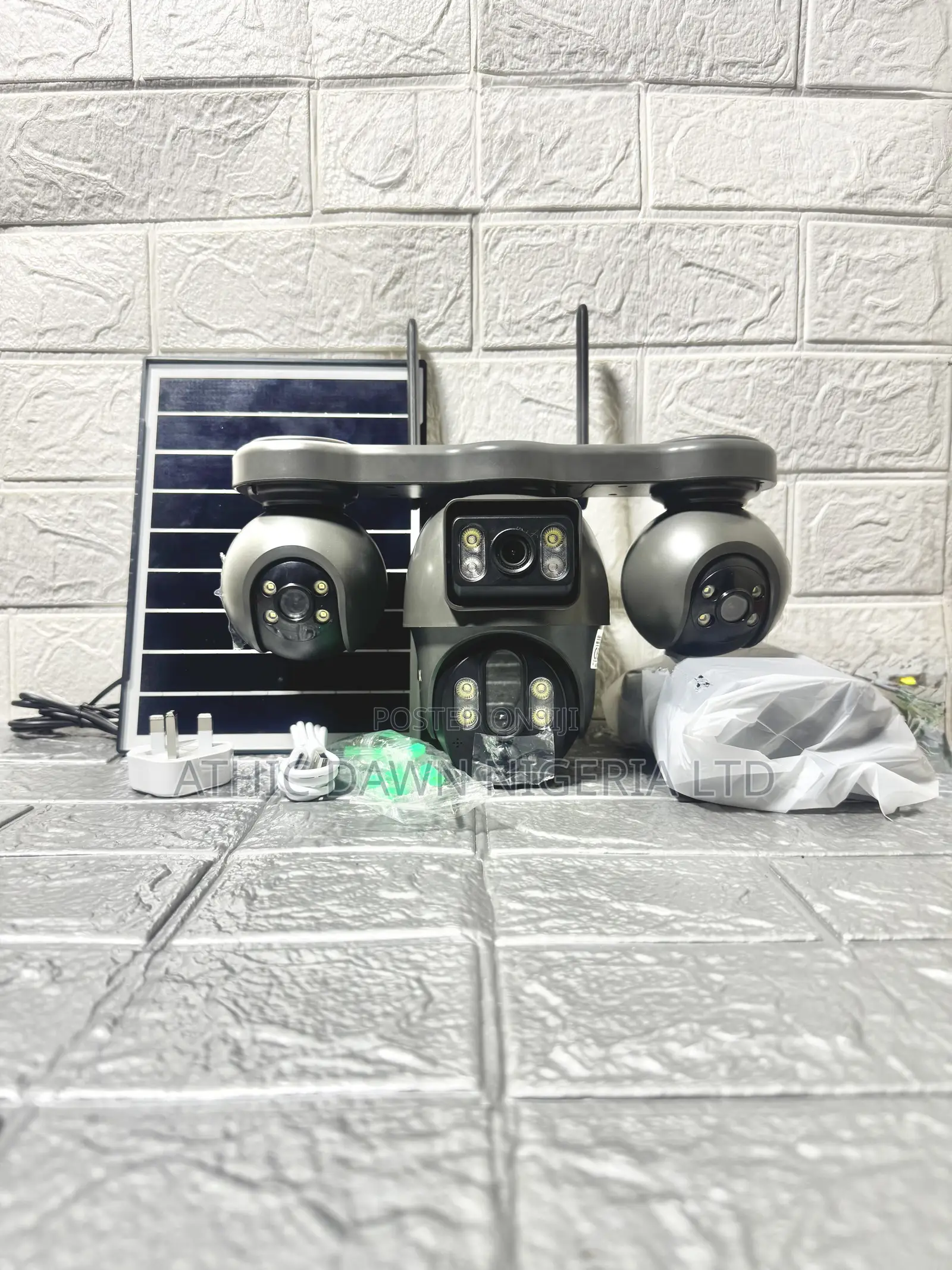 V380 Max 4 Lens AOV Camera With Activated SIM Card
