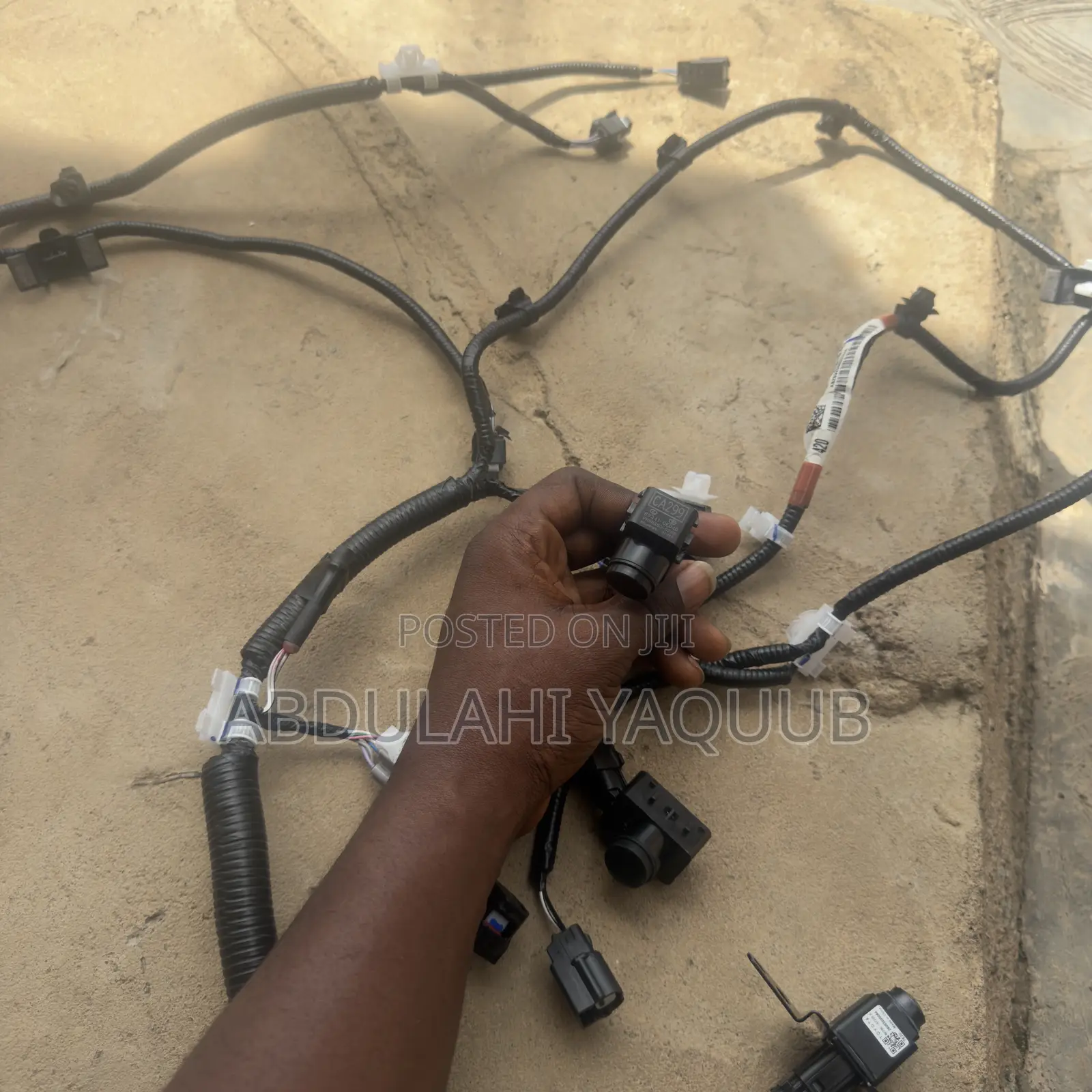 2024 2025 2026 Toyota GrandHighlander Bumper Wire Sensor and Camera