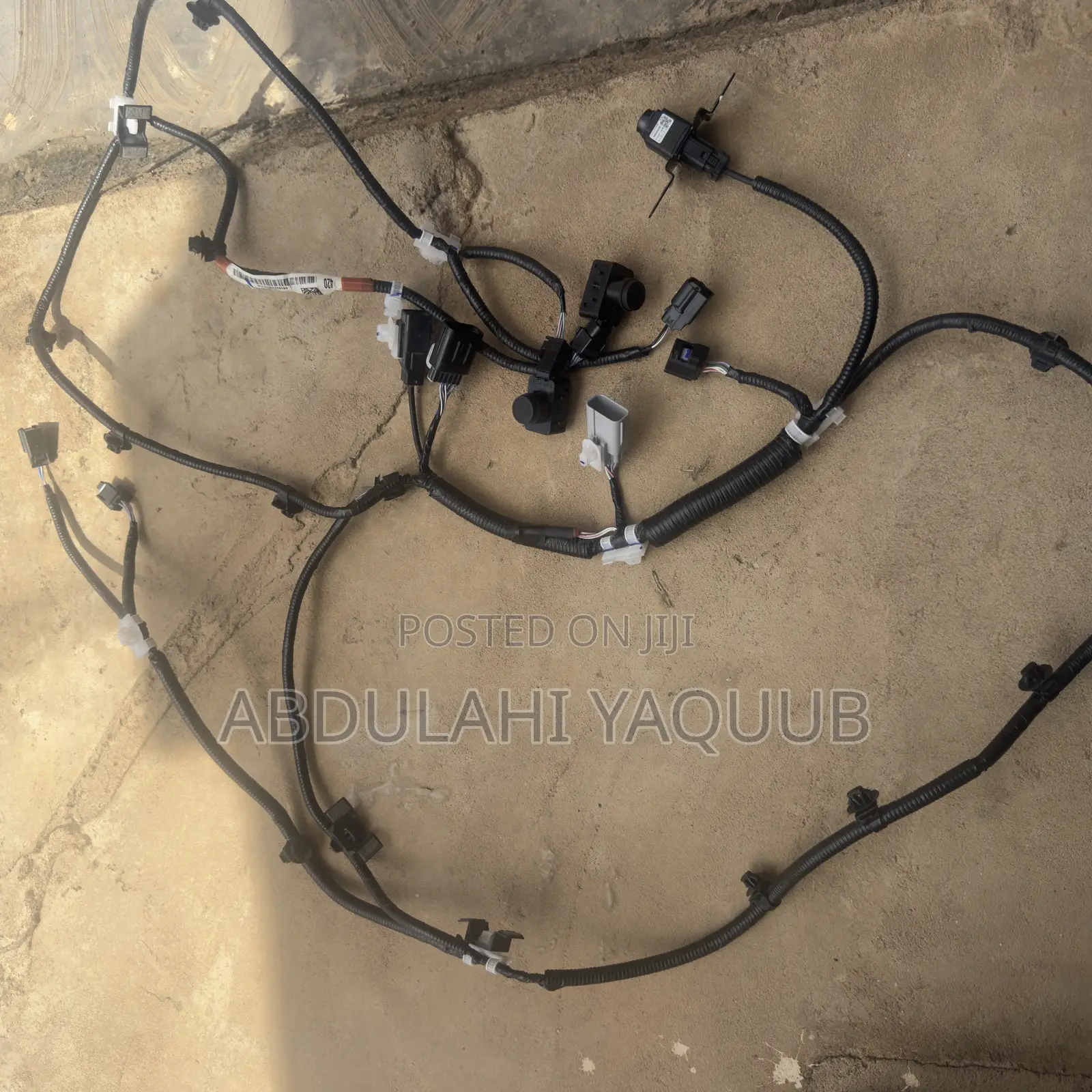 2024 2025 2026 Toyota GrandHighlander Bumper Wire Sensor and Camera