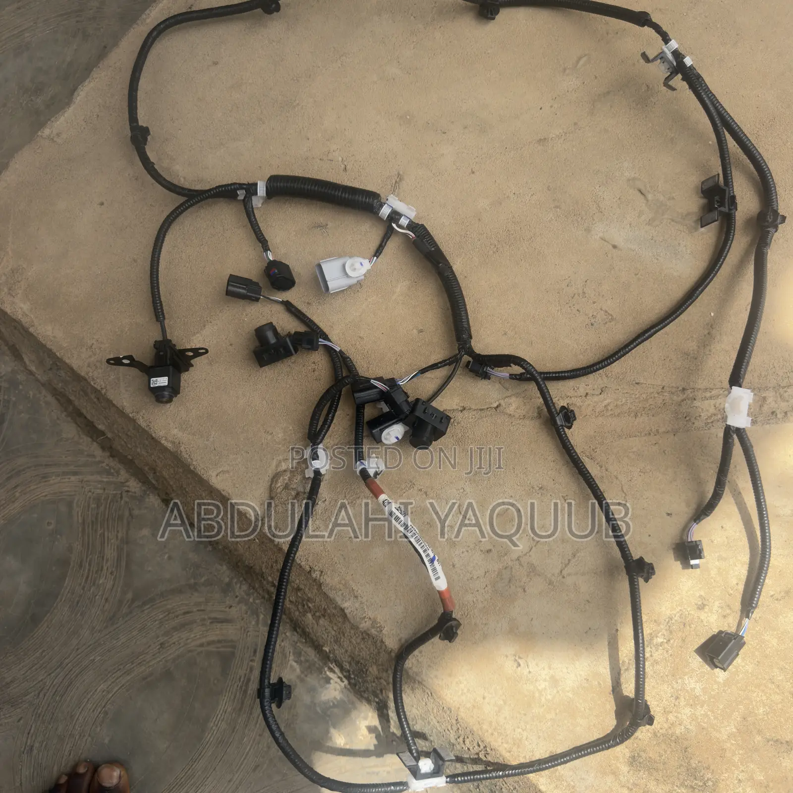 2024 2025 2026 Toyota GrandHighlander Bumper Wire Sensor and Camera