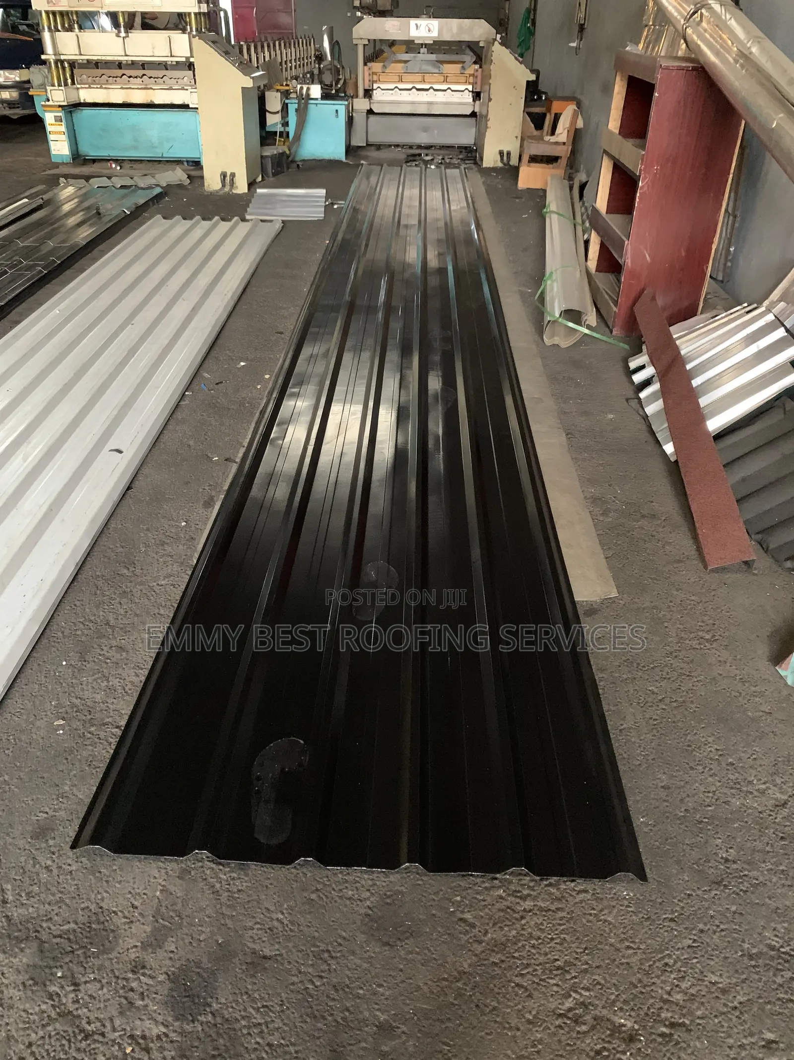 0.45mm Black Roofing Sheet - Emmybest