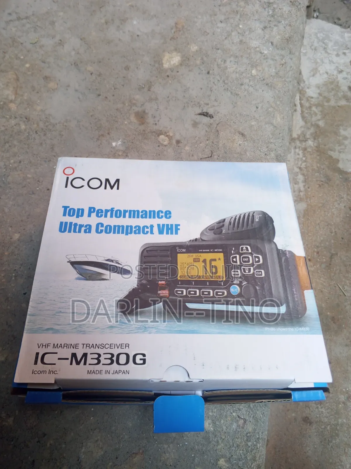 Icom IC-M330G Ultra-Compact VHF Marine Transceiver