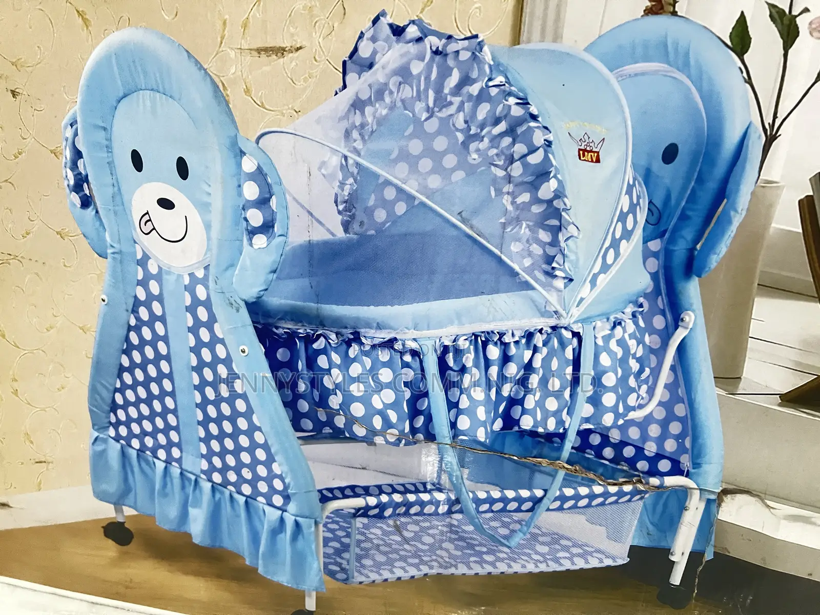 Baby Carriage Stroller 3in1 Convertible Crib With Net + XL Storages
