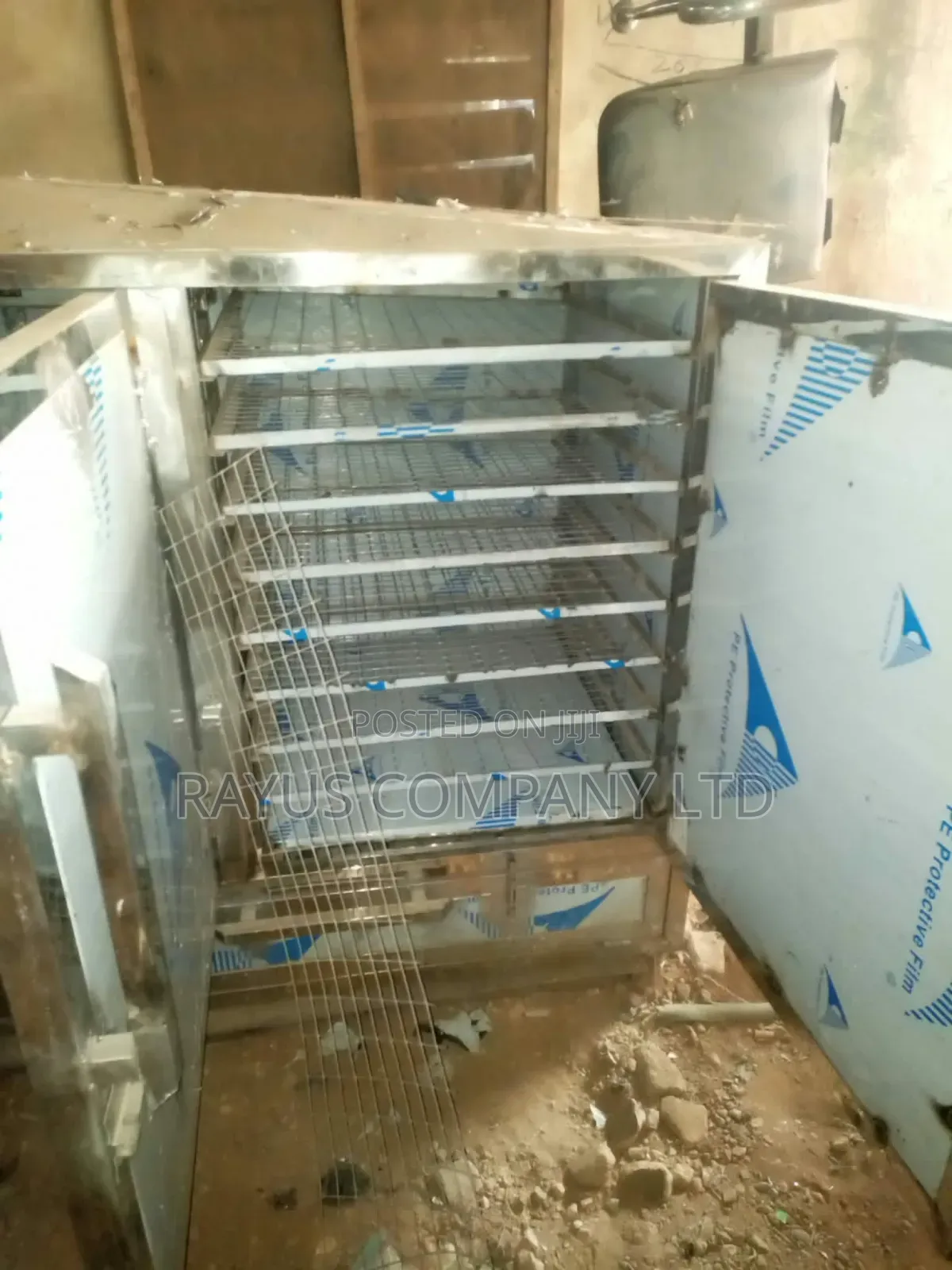Fish Smoking Kiln/ Oven Stainless 1000pcs Capacity