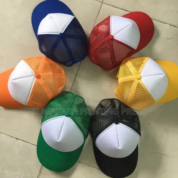NET Trucker Caps | Foam Front & Mesh Back, Multiple Colours
