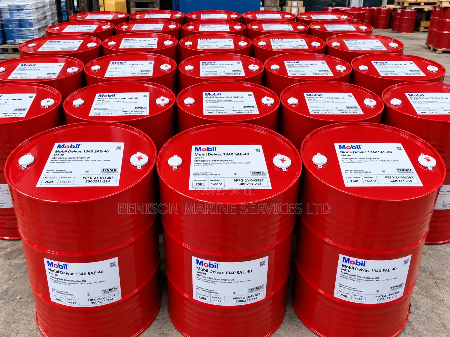 Mobil Delvac 1340 SAE-40 Monograde Diesel Engine Oil