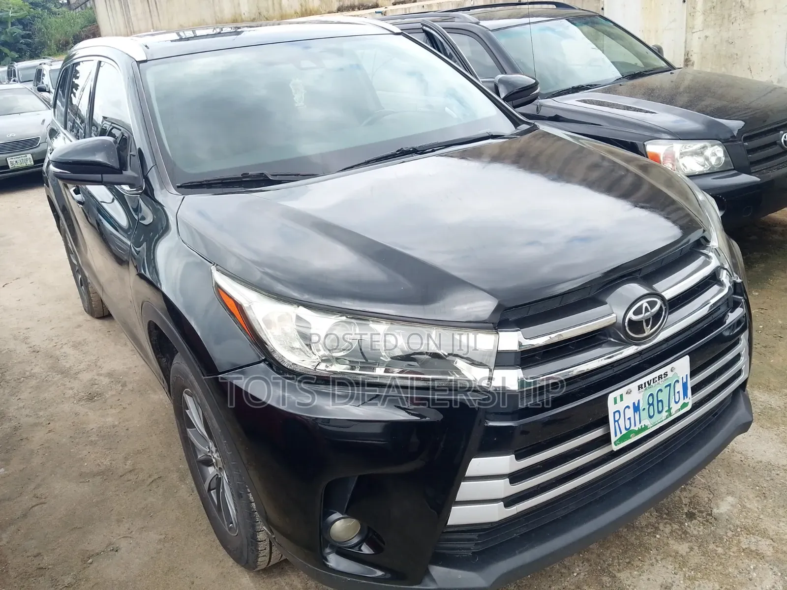 Toyota Highlander Limited 2019 Black