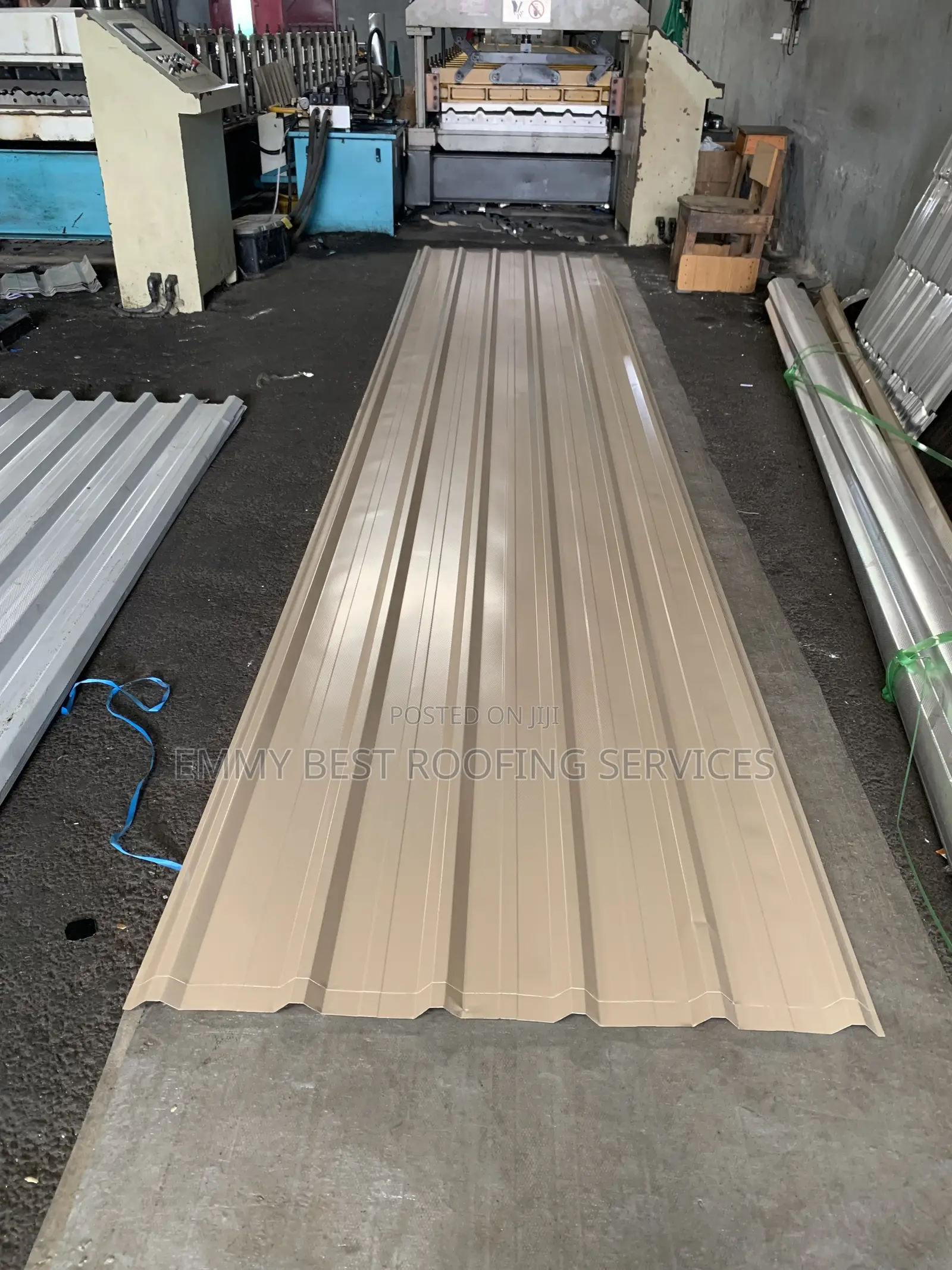 0.45mm Beige Longspan Roofing Sheet