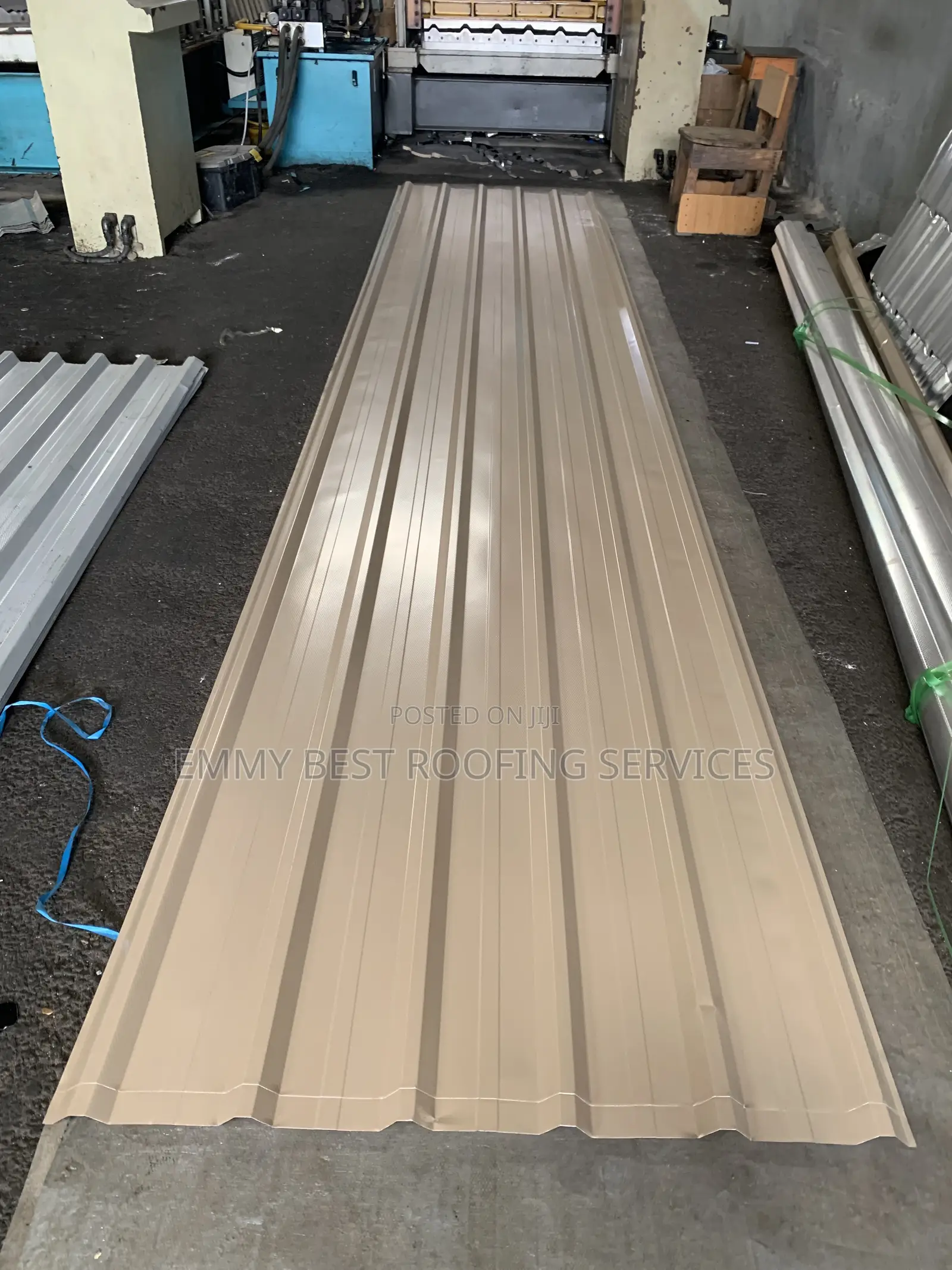 0.45mm Beige Longspan Roofing Sheet