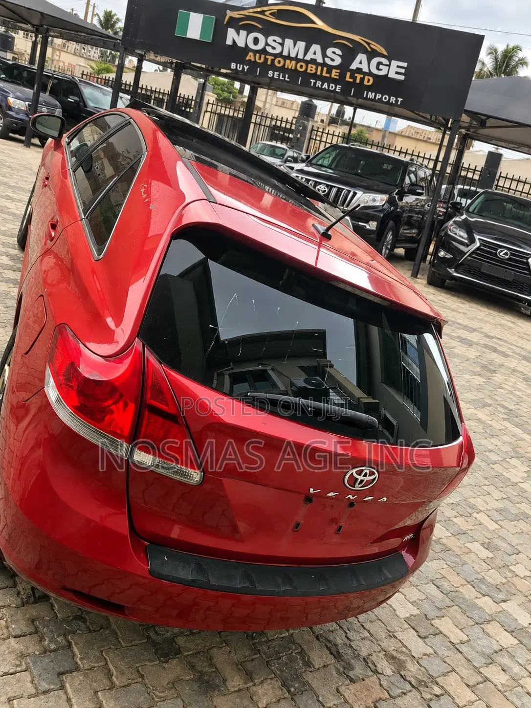 Toyota Venza V6 AWD 2011 Red