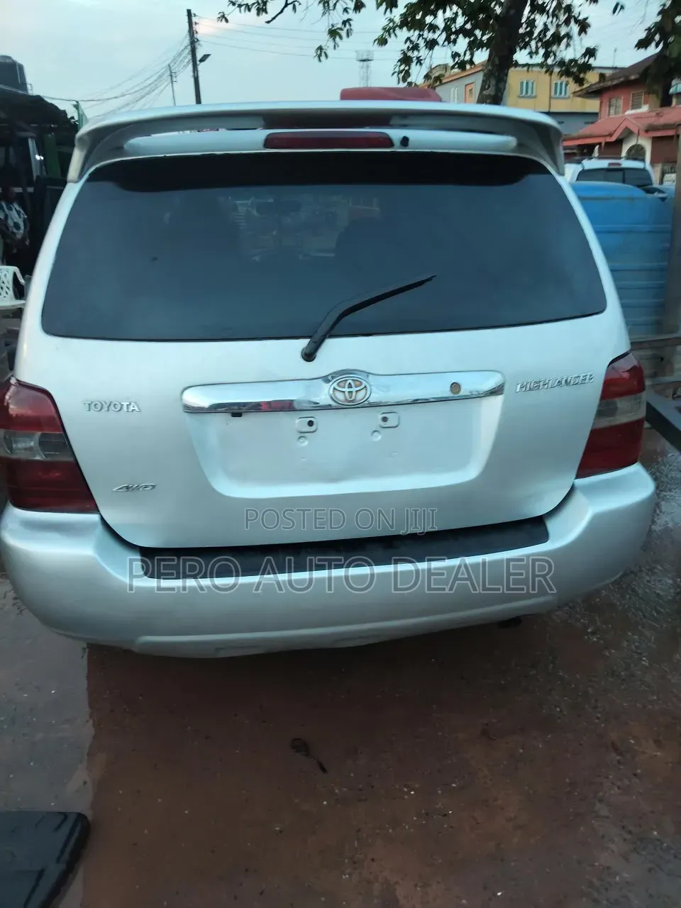 Toyota Highlander 2007 Silver