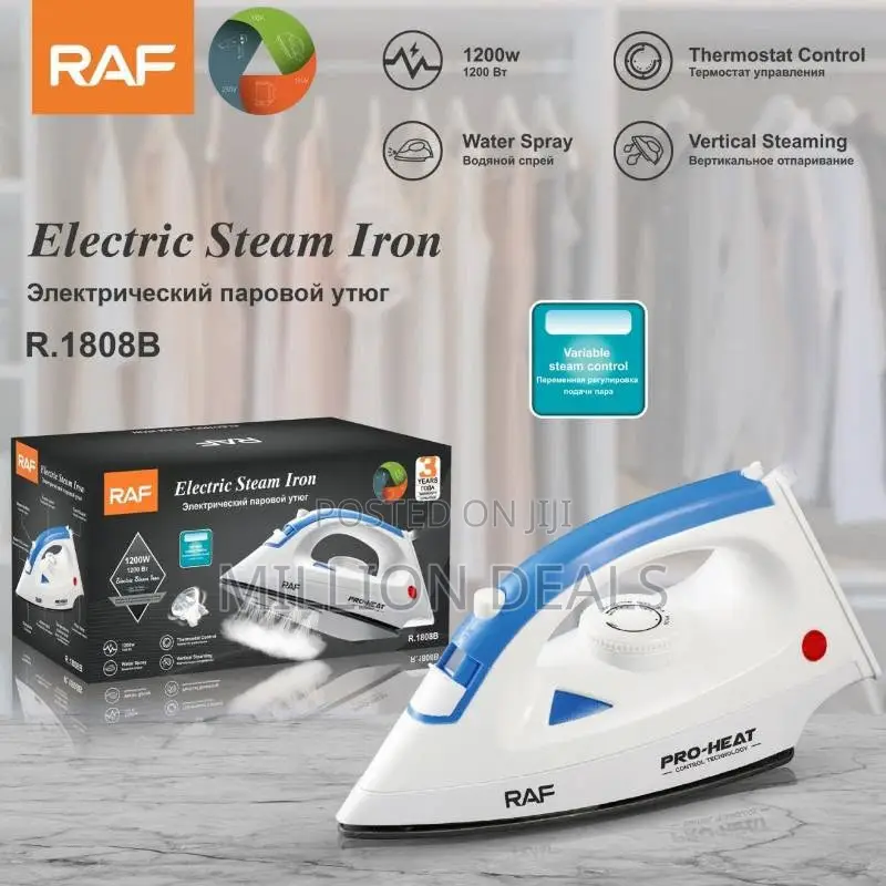 Pro-Heat Electric Steam Iron
