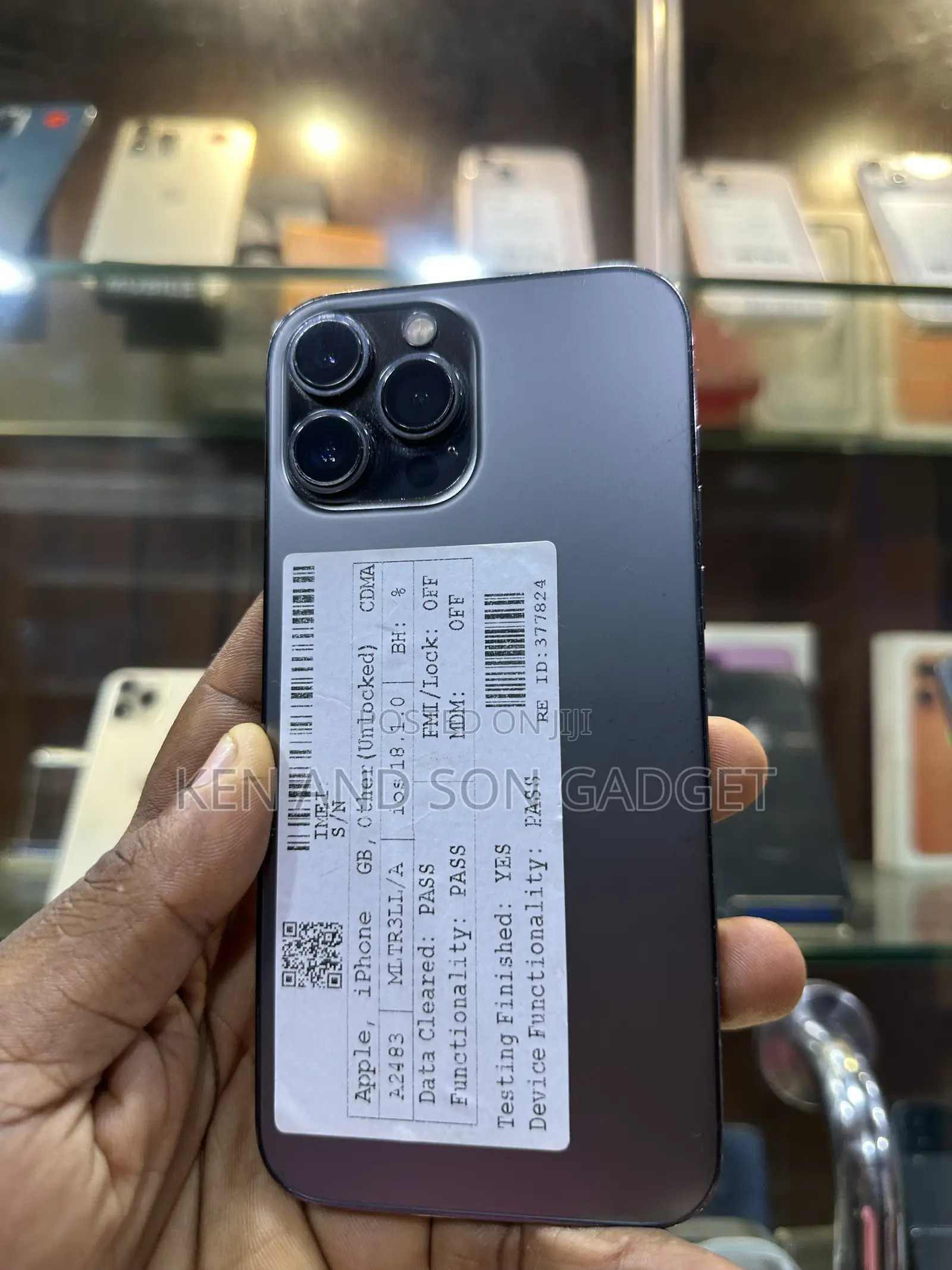 Apple iPhone 13 Pro Max 256 GB Black