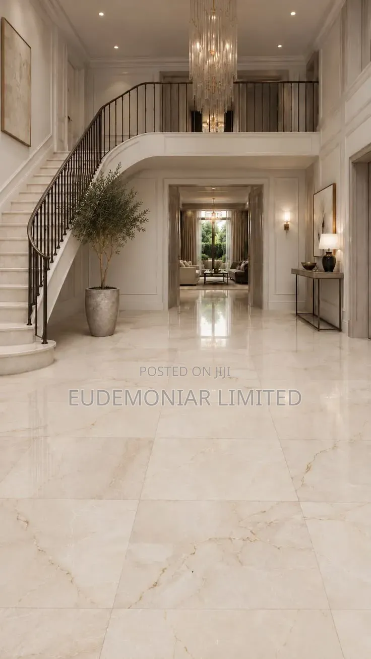 Beige Stone Surface Installation