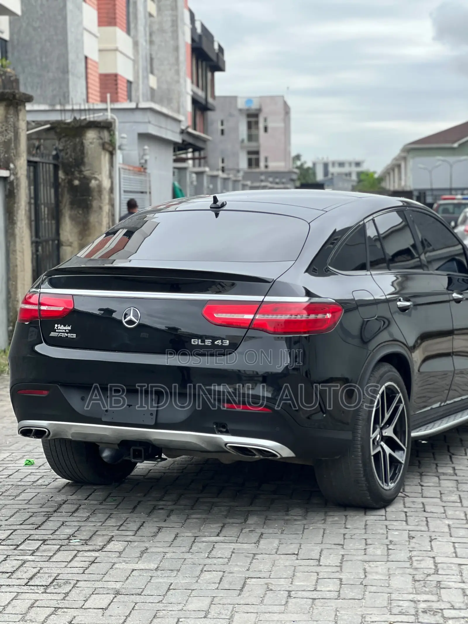 Mercedes-Benz GLE-Class AMG GLE 43 4MATIC 2017 Black