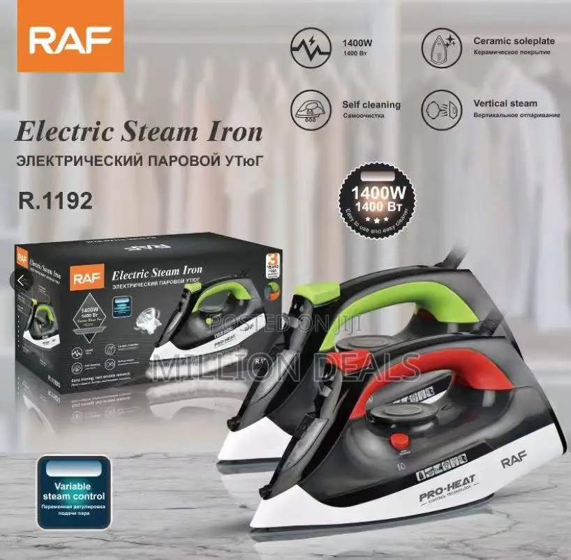 Pro-Heat Electric Steam Iron (Model R.1192)