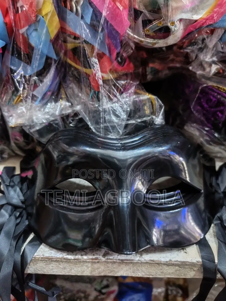 Black Half Mask