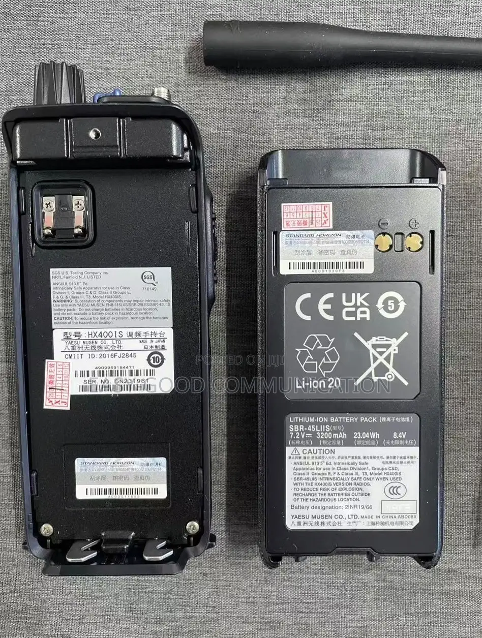 Standard Horizon HX400IS Handheld VHF Marine