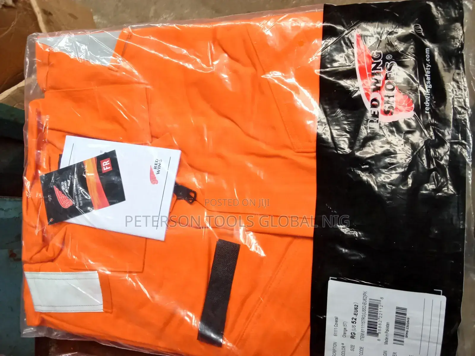 Red Wings Safety Coverall
