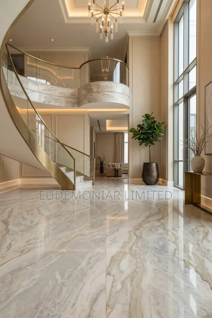 Premium Light Marble Installation