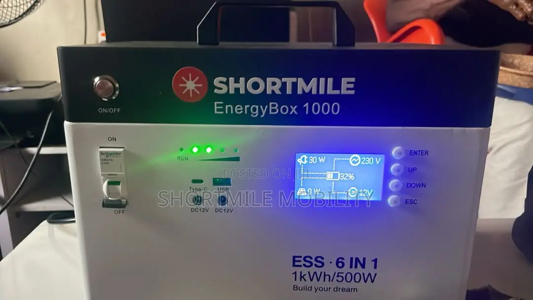 Shortmile Solar Power Generator 500w/1005wh for Home Appliances