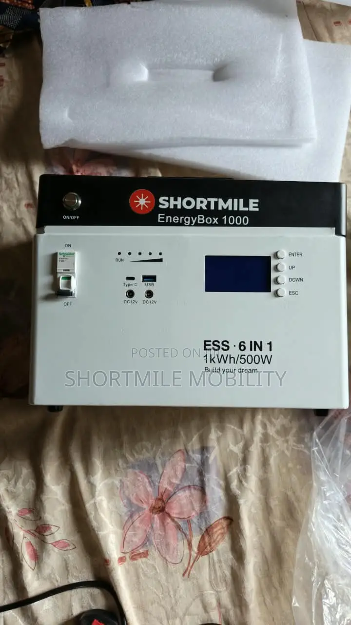 Shortmile Solar Power Generator 500w/1005wh for Home Appliances