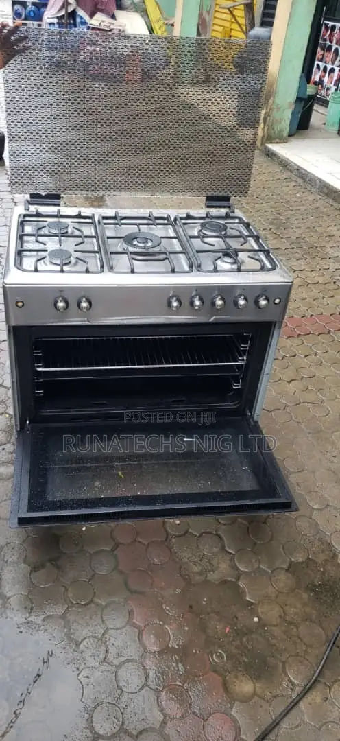 Bruhm 60×90 5-Burner Gas Cooker With Oven Grill