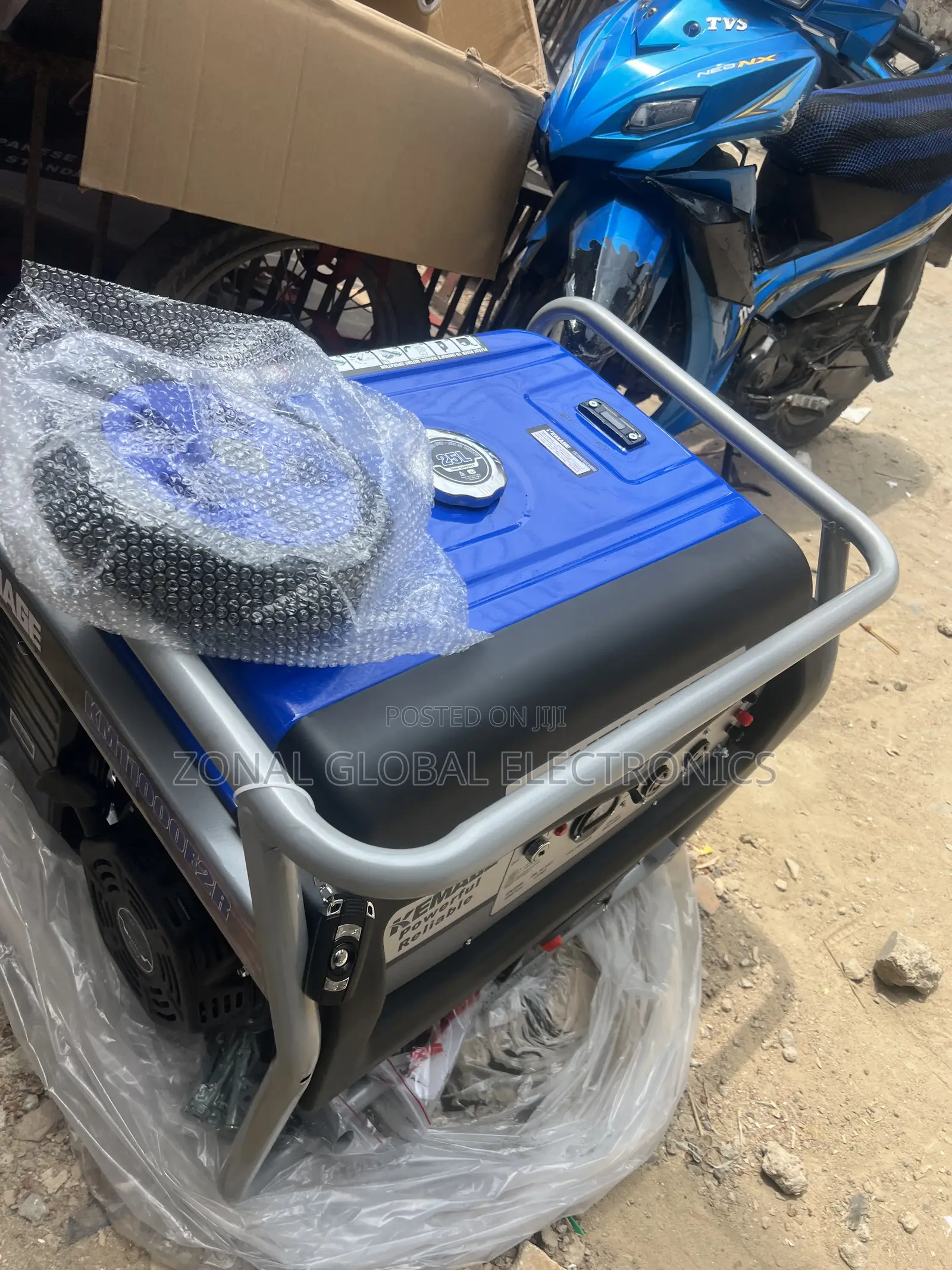 Kemage 4800E2R Petrol Generator 5.5kva 100% Copper Coil