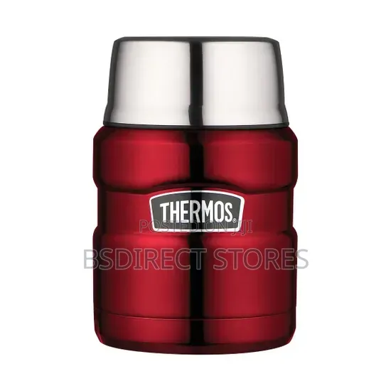 Thermos RED Stainless Steel Insulated King Food Flask