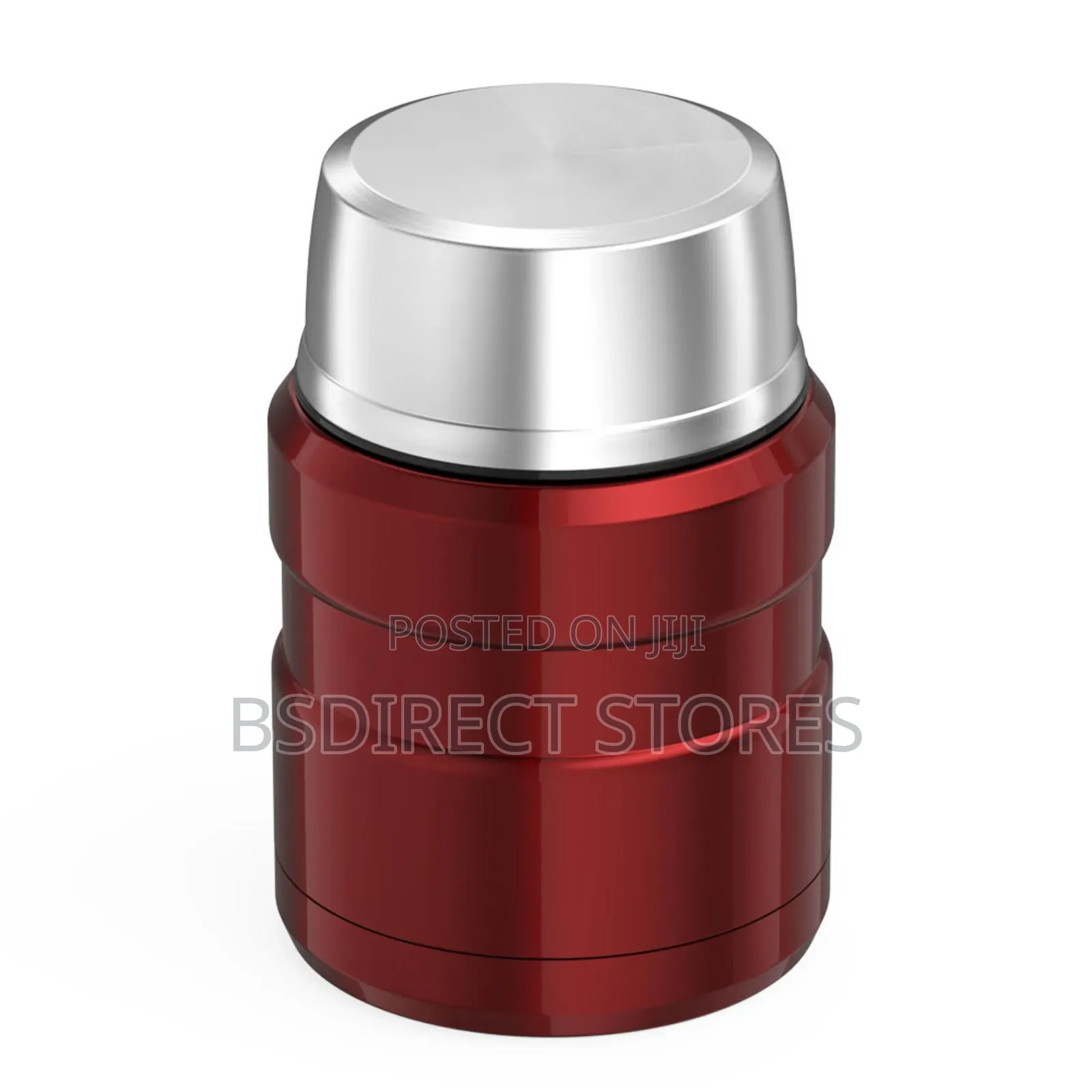 Thermos RED Stainless Steel Insulated King Food Flask
