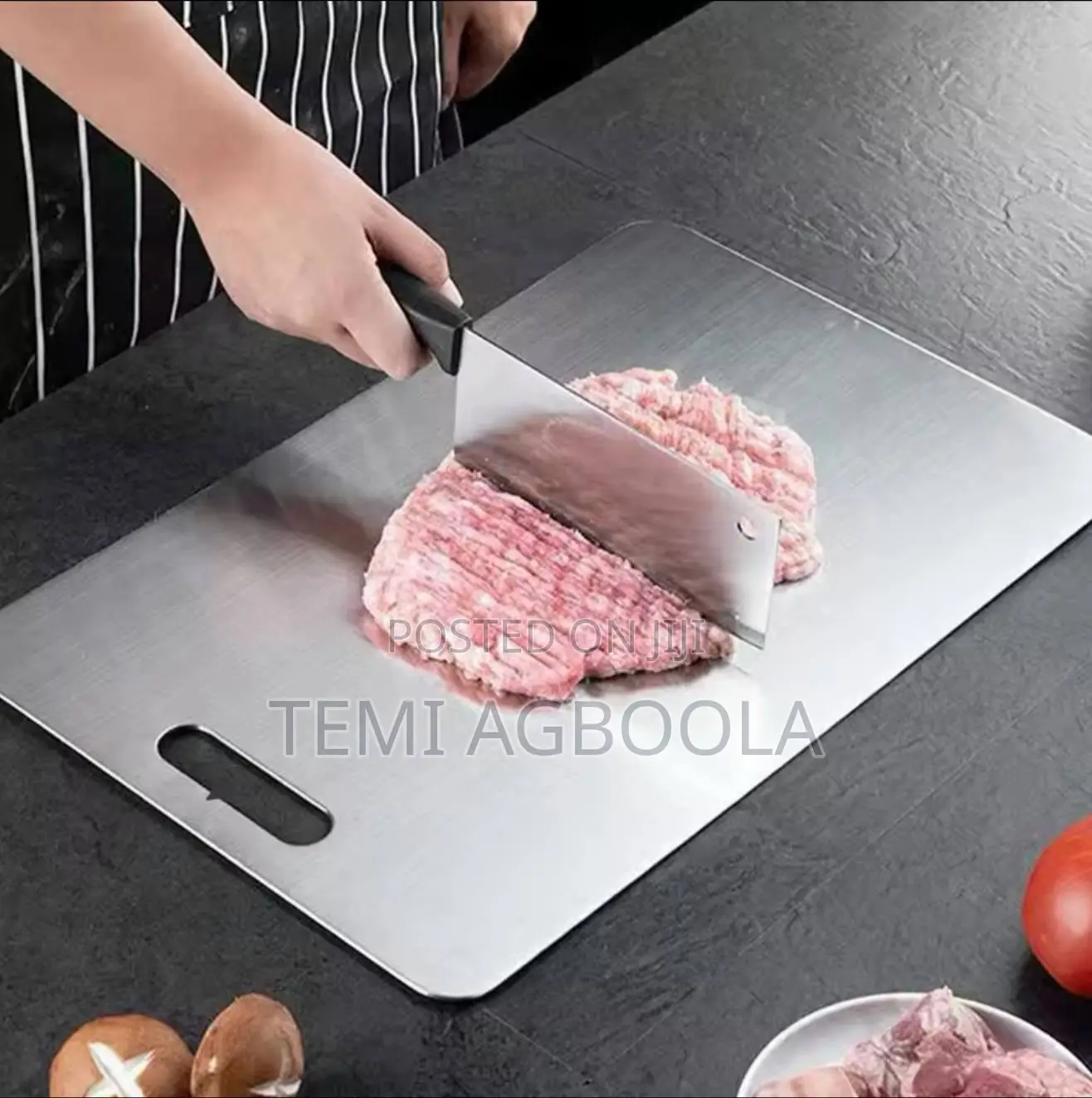 Cutting Boards for Kitchen Stainless Board Steel Thickened Double Side