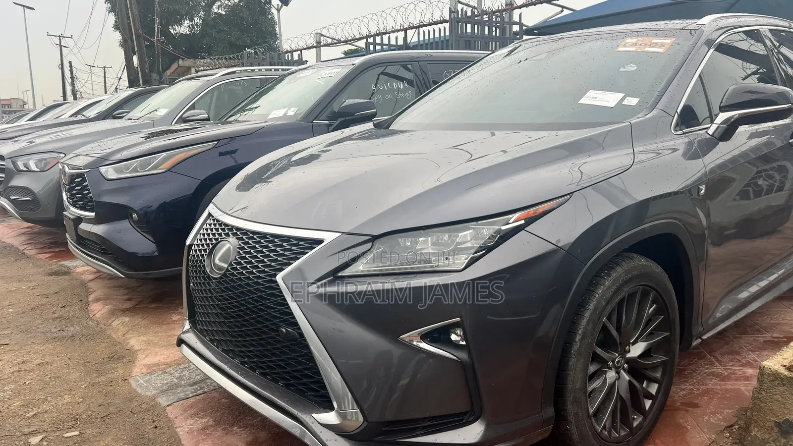 Lexus RX 350 F Sport AWD 2016 Gray