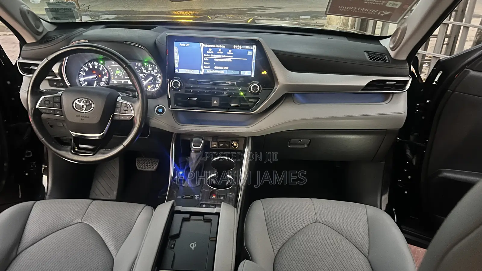 Toyota Highlander Platinum 2021 Black