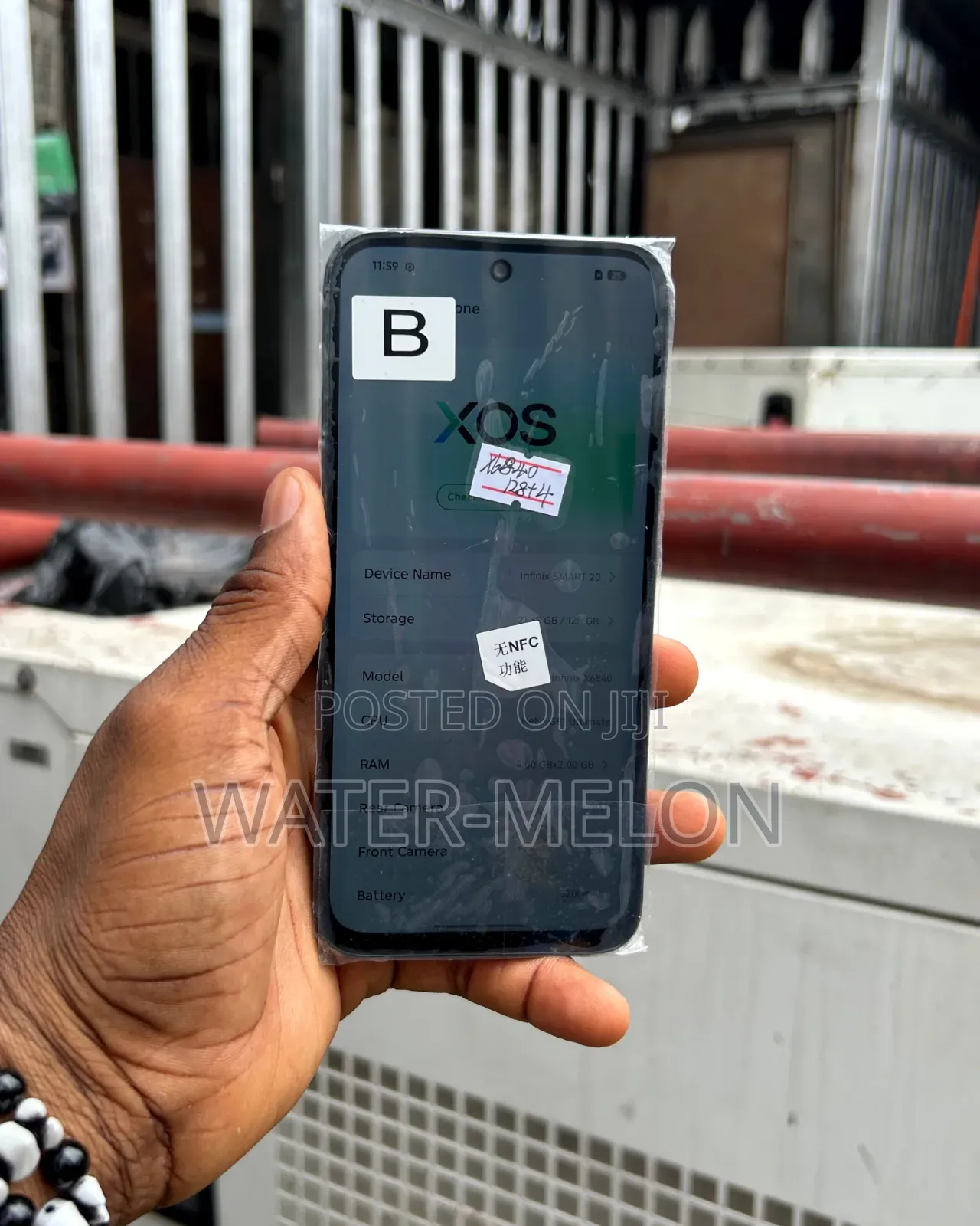 Infinix Smart 20 128 GB Black