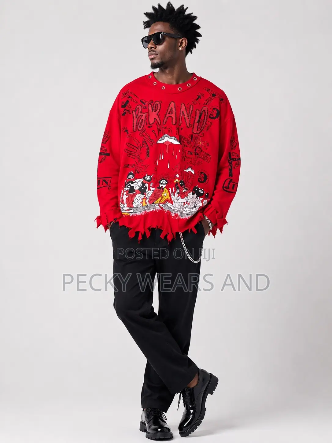 Luxury Male Trendy Tops