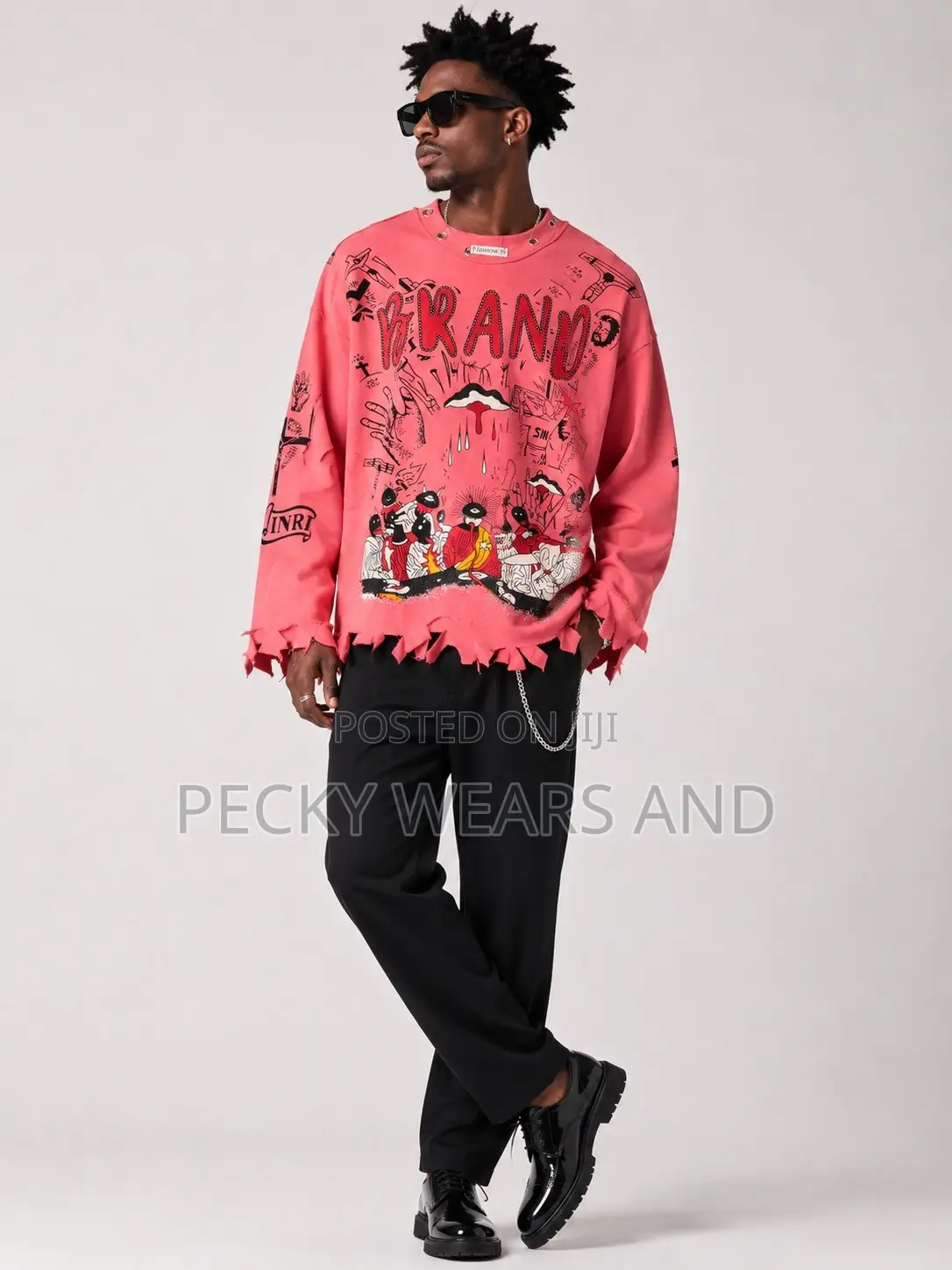 Luxury Male Trendy Tops