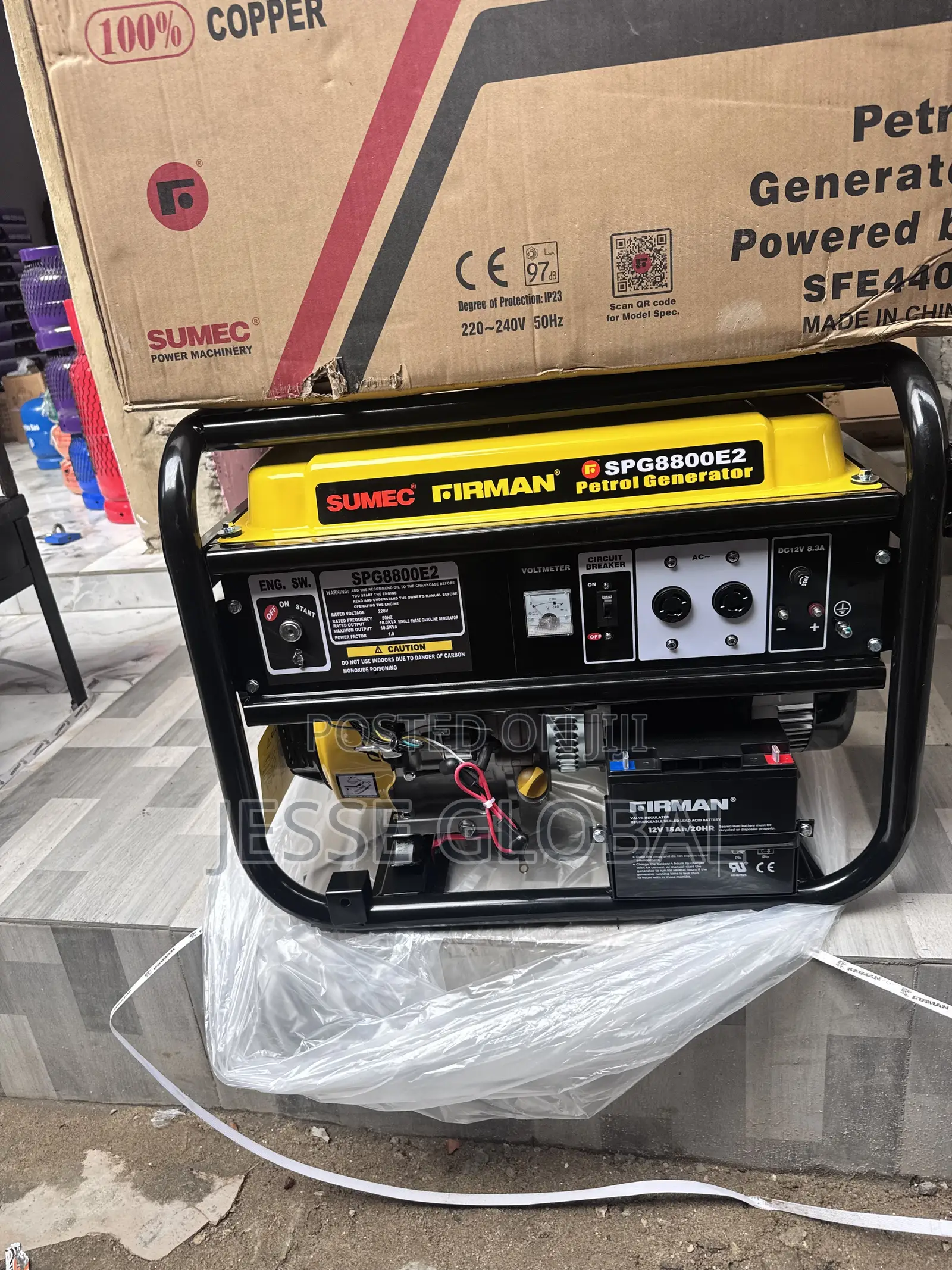 FIRMAN 10KVA Petrol Generator for Home and Business