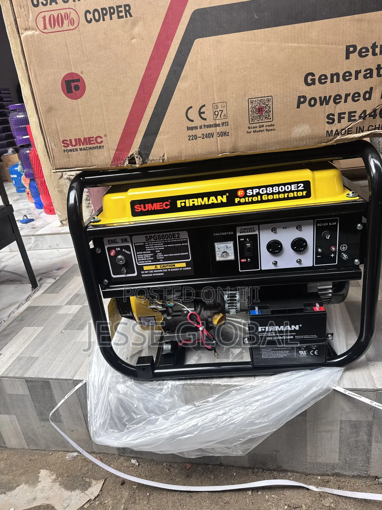 FIRMAN 10KVA Petrol Generator for Home and Business