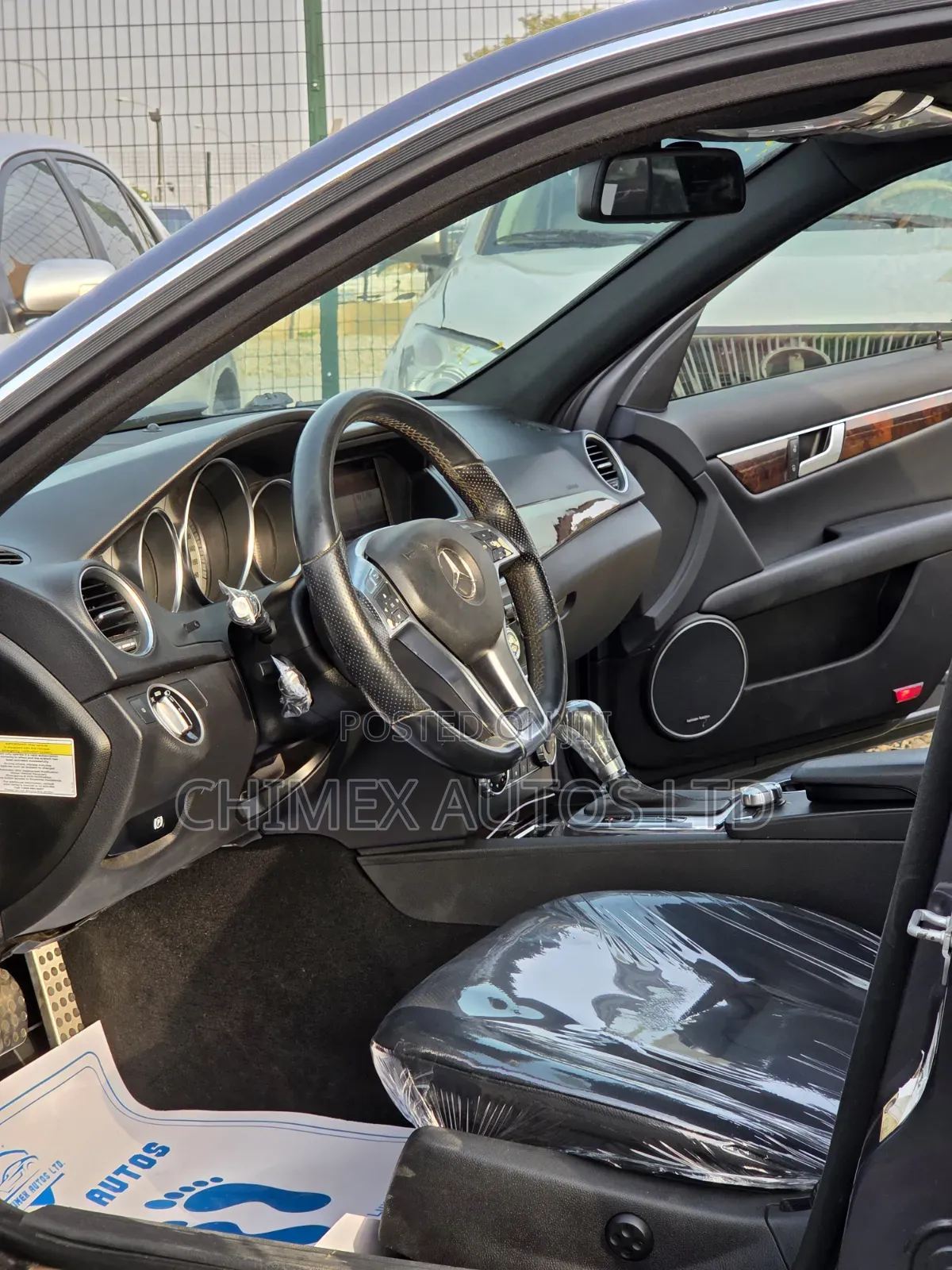 Mercedes-Benz C300 Sport 4Matic Sedan AWD (3.5L 6cyl 7A) 2014 Gray