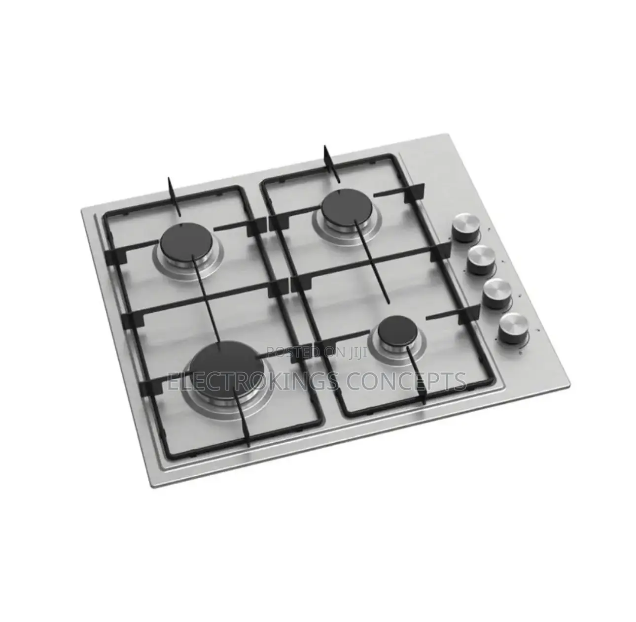 Maxi 4-Burner Tabletop Gas Cooker Stainless Steel | DS201