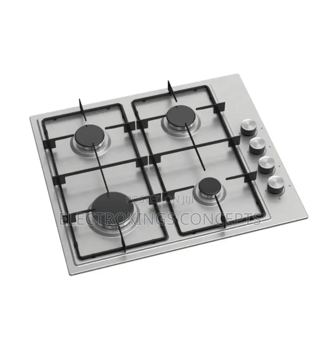 Maxi 4-Burner Tabletop Gas Cooker Stainless Steel | DS201
