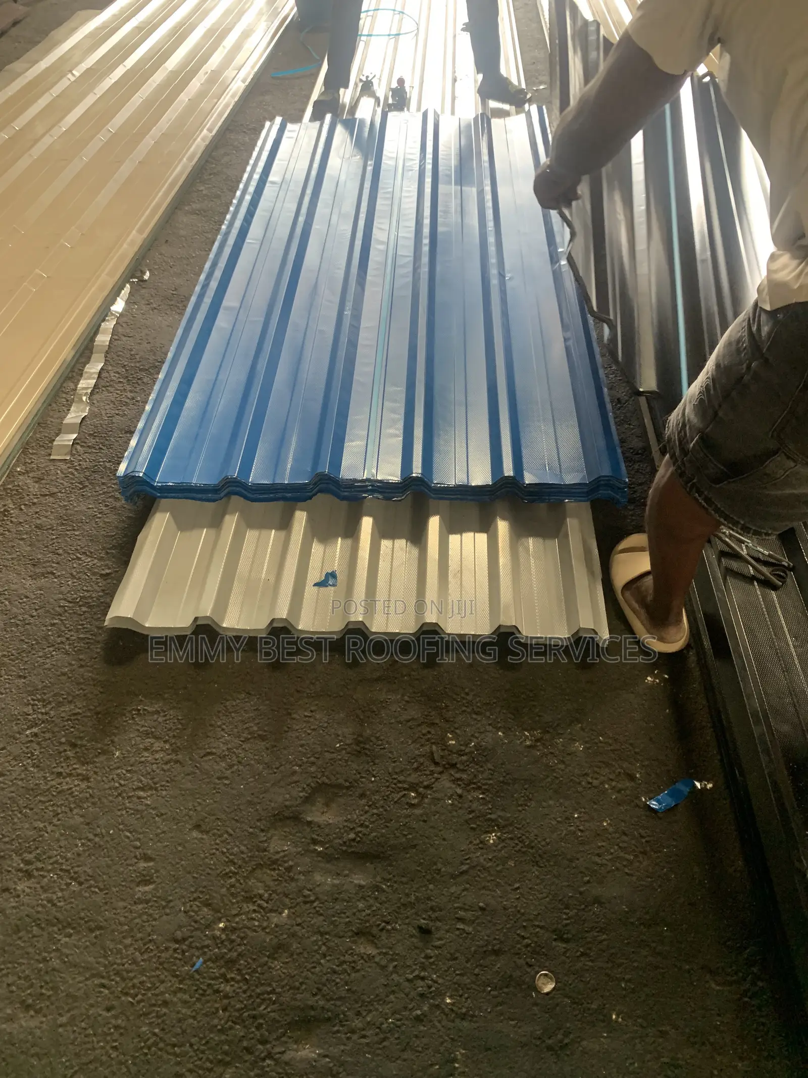 0.40mm Black Blue Beige Roofing - Emmybest